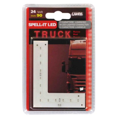 98941-S-01.JPG Spell It Led 90 Mm 24v Rosso L Spell It Led Decorazioni Luminose