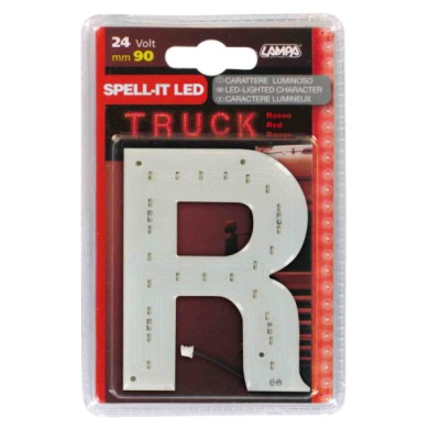 98947-S-01.JPG Spell It Led 90 Mm 24v Rosso R Spell It Led Decorazioni Luminose