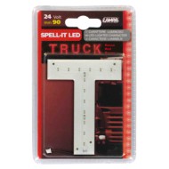 Spell It Led 90 Mm 24v Rosso T Spell It Led Decorazioni Luminose