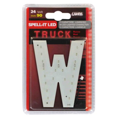 98952-S-01.JPG Spell It Led 90 Mm 24v Rosso W Spell It Led Decorazioni Luminose