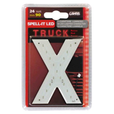 98953-S-01.JPG Spell It Led 90 Mm 24v Rosso X Spell It Led Decorazioni Luminose