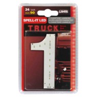 Spell It Led 90 Mm 24v Rosso 1 Spell It Led Decorazioni Luminose
