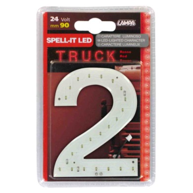 98957-S-01.JPG Spell It Led 90 Mm 24v Rosso 2 Spell It Led Decorazioni Luminose