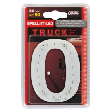 98965-S-01.JPG Spell It Led 90 Mm 24v Rosso 0 Spell It Led Decorazioni Luminose