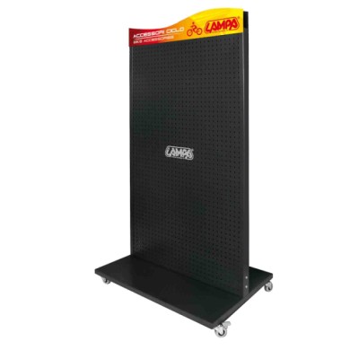 98985-S-01.JPG Espositore Singolo F11 167 Cm Scaffali Forati Scaffali