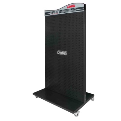 98986-A-01.JPG Espositore Singolo F11 Testata Bifacciale Serigrafata Scaffali Forati Scaffali