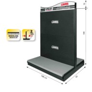 98992-D-01.JPG Scaffale Modulare F9 Kit Pannelli E Accessori 160 Cm Scaffali Forati Scaffali