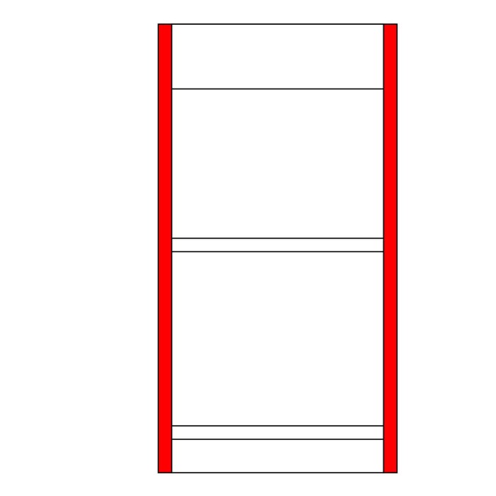 98995-S-01.JPG Coppia Montanti Per Scaffali 210 Cm Montanti E Piedi Scaffali 98995