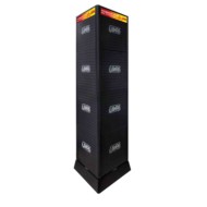 98999-S-01.JPG Espositore Singolo Rotante R4 157 Cm Scaffali Forati Scaffali