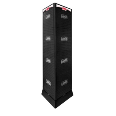 98999-S-02.JPG Espositore Singolo Rotante R4 157 Cm Scaffali Forati Scaffali