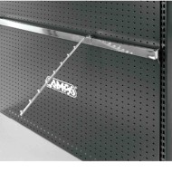 99021-S-01.JPG Appendino Inclinato 8 Pioli Cromato 40 Cm Accessori Per Barre Orizzontali Accessori Scaffali