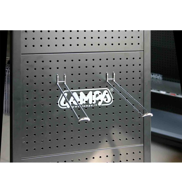 99022-S-01.JPG Gancio Sicurezza Cromato 30 Cm Accessori Per Scaffali Forati Accessori Scaffali