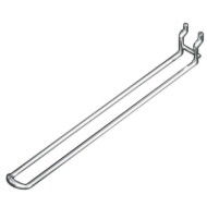 Gancio Sicurezza Cromato 30 Cm Accessori Per Scaffali Forati Accessori Scaffali