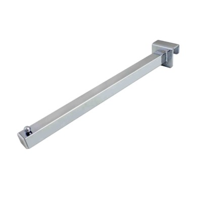 99027-A-01.JPG Appendino A Tubo Orizzontale Cromato 30 Cm Accessori Per Barre Orizzontali Accessori Scaffali