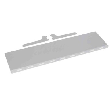99052-S-01.JPG Ripiano Grigio Per Scaffale Singolo Forato F15 100x25 Cm Accessori Per Scaffali Forati Accessori Scaffali