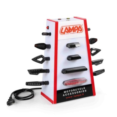 99095-A-01.JPG Display Da Banco Pre Cablato Per Luci A Led Moto Espositori Indicatori Direzione