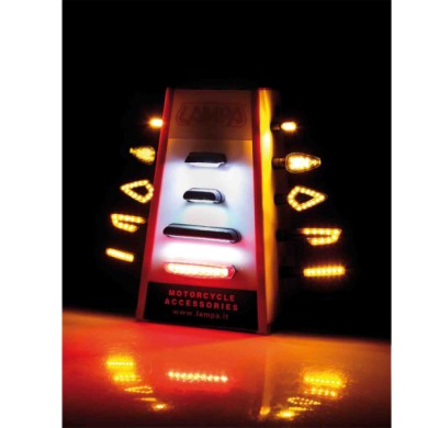 99095-A-02.JPG Display Da Banco Pre Cablato Per Luci A Led Moto Espositori Indicatori Direzione