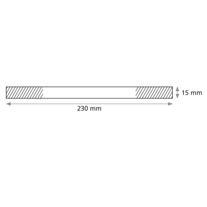 99097-D-01.JPG Striscia Cavaliere Adesiva 100 Pz 230x15 Mm Accessori Universali Accessori Scaffali