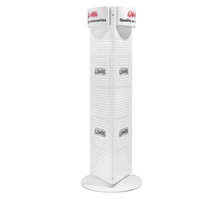 99102-A-01.JPG Espositore Singolo Rotante R3 172 Cm Scaffali Forati Scaffali