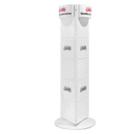 Espositore Singolo Rotante R3 172 Cm Scaffali Forati Scaffali