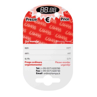 99103-S-01.JPG Cartellino Fine Gancio E Prezzi Accessori Universali Accessori Scaffali