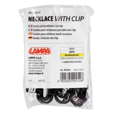 99254-S-01.JPG Laccio Portacellulare Con Clip Gadgets Promozionale