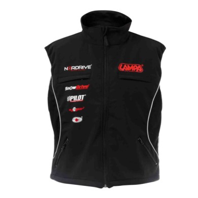 99334-S-02.JPG Gilet Con Zip Nero S Abbigliamento Promozionale