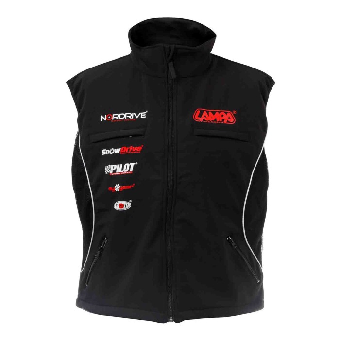 99335-S-01.JPG Gilet Con Zip Nero M Abbigliamento Promozionale