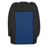 Demo Coprisedile In Miniatura Linea Superior Nero/blu Gadgets Promozionale