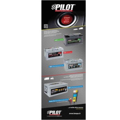 99393-S-01.JPG Poster Cm 58x160 Batterie Pilot Poster Promozionale