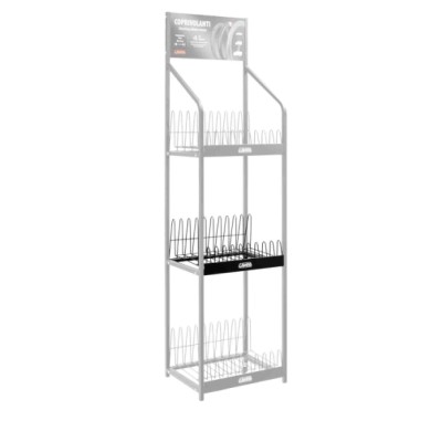 99422-S-01.JPG Espositore A Rastrelliera Per 10 Coprivolanti (auto E Camion) 1 Pz Espositori