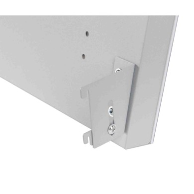 99448-S-01.JPG Staffe Per Fissaggio Testata Luminosa Ai Montanti 2 Pz S 7 Cm Accessori Universali Accessori Scaffali