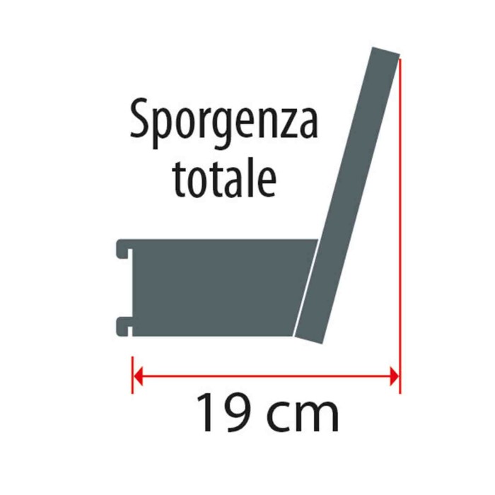 99448-D-01.JPG Staffe Per Fissaggio Testata Luminosa Ai Montanti 2 Pz S 7 Cm Accessori Universali Accessori Scaffali