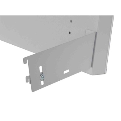 99449-S-01.JPG Staffe Per Fissaggio Testata Luminosa Ai Montanti 2 Pz M 20 Cm Accessori Universali Accessori Scaffali