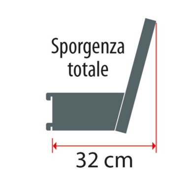 99449-D-01.JPG Staffe Per Fissaggio Testata Luminosa Ai Montanti 2 Pz M 20 Cm Accessori Universali Accessori Scaffali