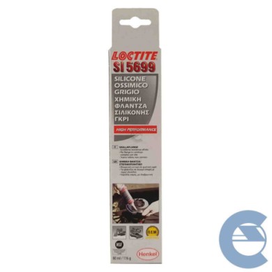 149152-large_default.jpg Loctite Si5699 Silicone Ossimico Grigio 80ml Resiste Ad Acqua E Glicone