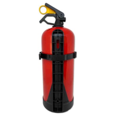 0500970_EST_2KG_X2PZ.jpg Estintore 2 Kg Categoria Abc Omologato Con Supporto Da Parete Kit 2 Pezzi