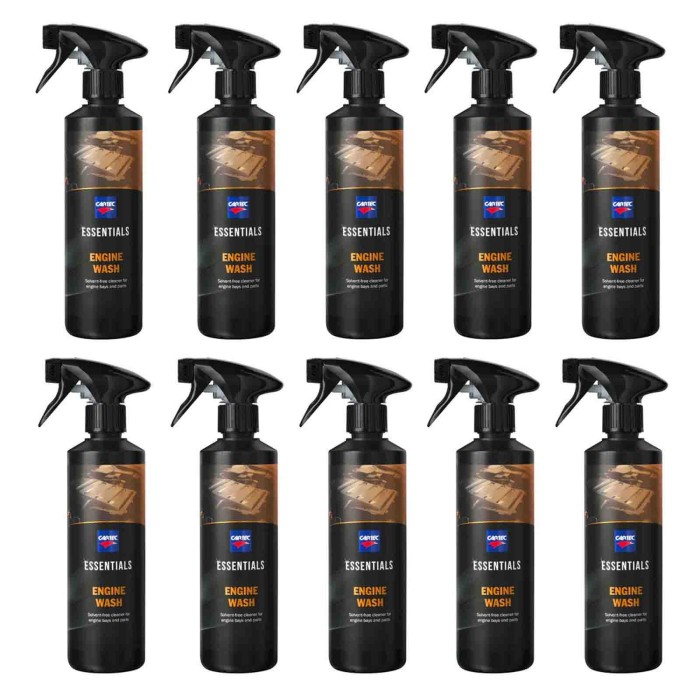 EN_3.jpg Cartec Essentials Engine Wash Detergente E Sgrassatore Per Vano Motore Rimuove Olio, Grasso E Sigillanti 10 Pezzi X 500