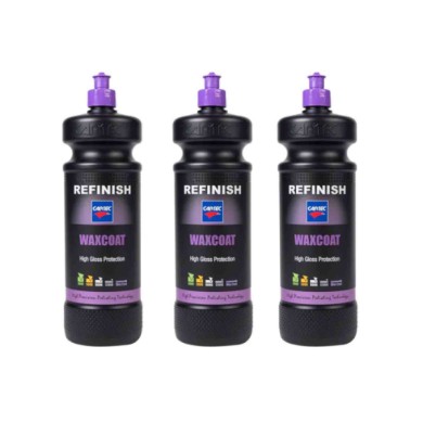 REFLWC_1_X3.jpg Cartec Waxcoat Cera Liquida Per Carrozzeria Auto Durata 3 Mesi A Base Di Carnauba - Kit 3 Pezzi X 150ml