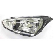 Proiettore H4 Elettrico Senza Motore Per Hyundai I10 Lato Destro Dal 2014/01 Al 2019/11