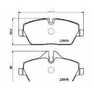 Mintex Pastiglie Anteriore 23916 01