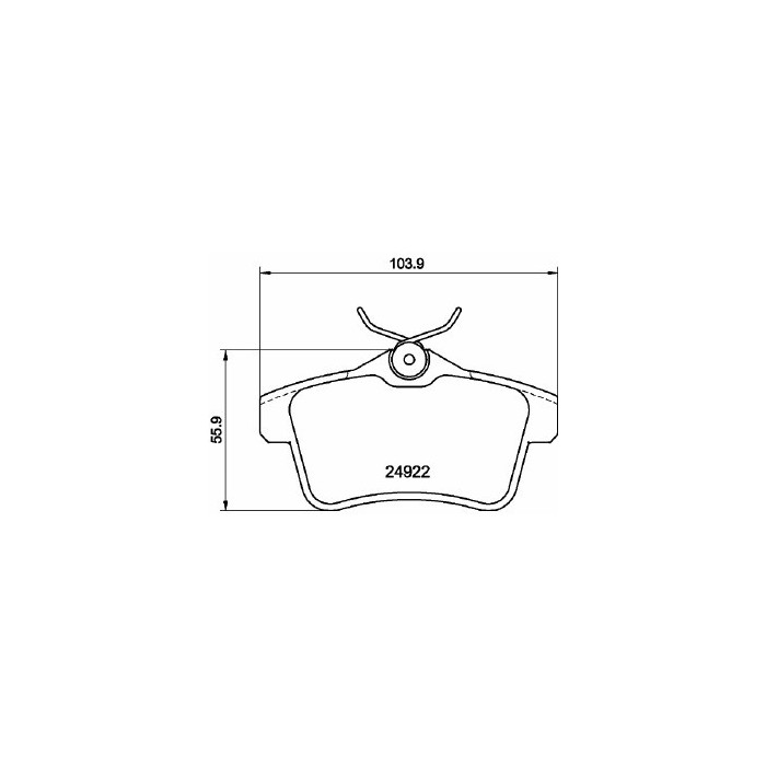 Pastiglie Freno Citroën Ds4 2.0 Hdi Bluehdi 135 2011 09-2015 07 Mintex