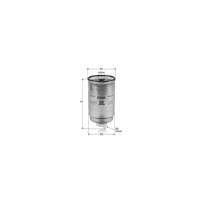 Filtro Carburante Ford Transit Furgonato 2.5 Di 1994 06-2000 03 Tecneco