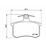 Pastiglie Freno Audi Cabriolet 1.8 1997 01-2000 08 Mintex