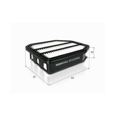 Filtro aria ar1629pmj honda