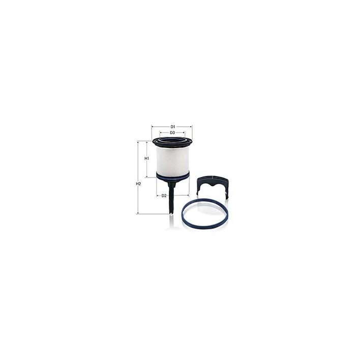 Filtro Gasolio Gs2107e Audi A4 B9 05/15-11/19