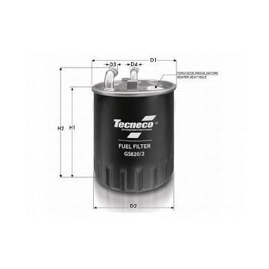 Filtro gasolio kl723 evobus (mercedes benz/setra)