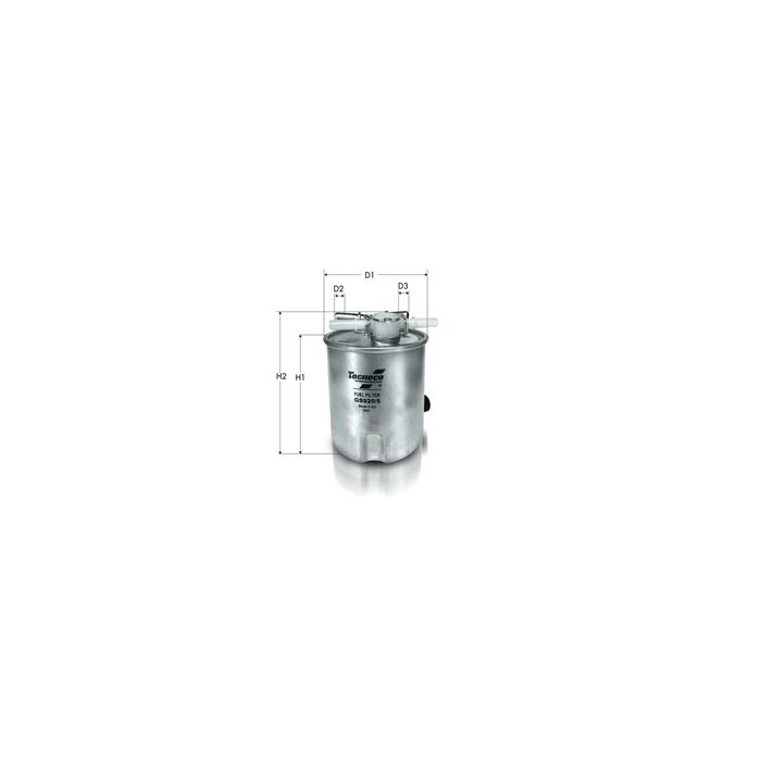 Filtro gasolio kl440/23 nissan, renault