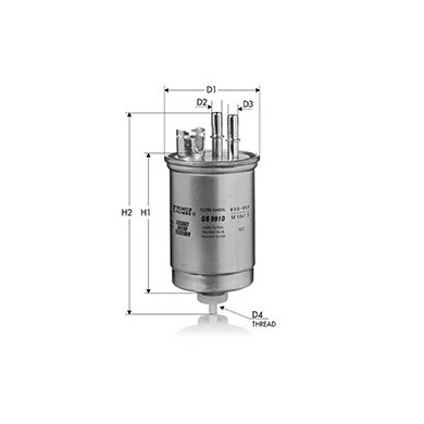 Filtro gasolio kl483 ford