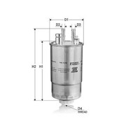 Tecneco filtro gasolio kl630 opel/vauxhall